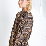 Troy Dress - Midnight/Sand