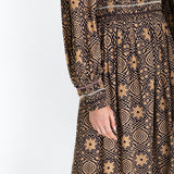 Troy Dress - Midnight/Sand