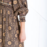 Troy Dress - Midnight/Sand