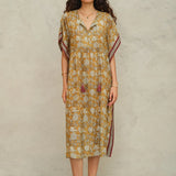 Tulsi Kaftan - Mustard