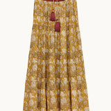Tulsi Maxi Skirt - Mustard