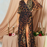 The Lexi Dress - Leopard