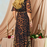 The Lexi Dress - Leopard