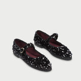 The Little Prince Mary Jane - Black Glitter