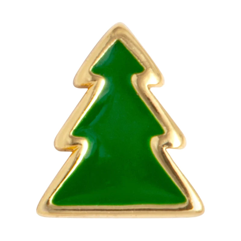 Lulu Copenhagen The Green Tree 1PCS - Gold/Green