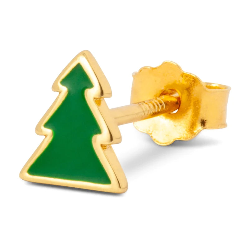 Lulu Copenhagen The Green Tree 1PCS - Gold/Green
