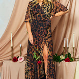 The Lexi Dress - Leopard
