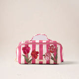 Tulip Open Flat Makeup Bag - Pink