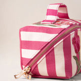 Tulip Open Flat Makeup Bag - Pink