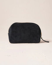 Load image into Gallery viewer, Elizabeth Scarlett Turtle Conservation Cosmetics Bag - Charcoal
