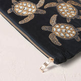 Turtle Conservation Everyday Pouch - Charcoal