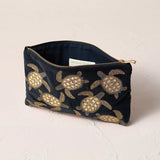 Turtle Conservation Everyday Pouch - Charcoal