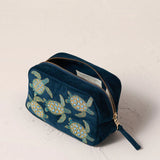 Turtle Conservation Makeup Bag - Marine