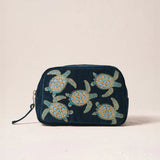 Turtle Conservation Makeup Bag - Marine