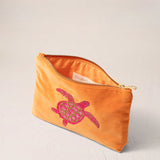Turtle Conservation Mini Pouch - Orange