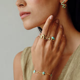Swirl Solid Ring - Gold