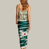 Blakely Slip Skirt - Sporty Jade