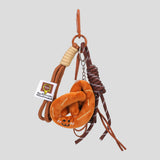 Bag Charm Set - Brown