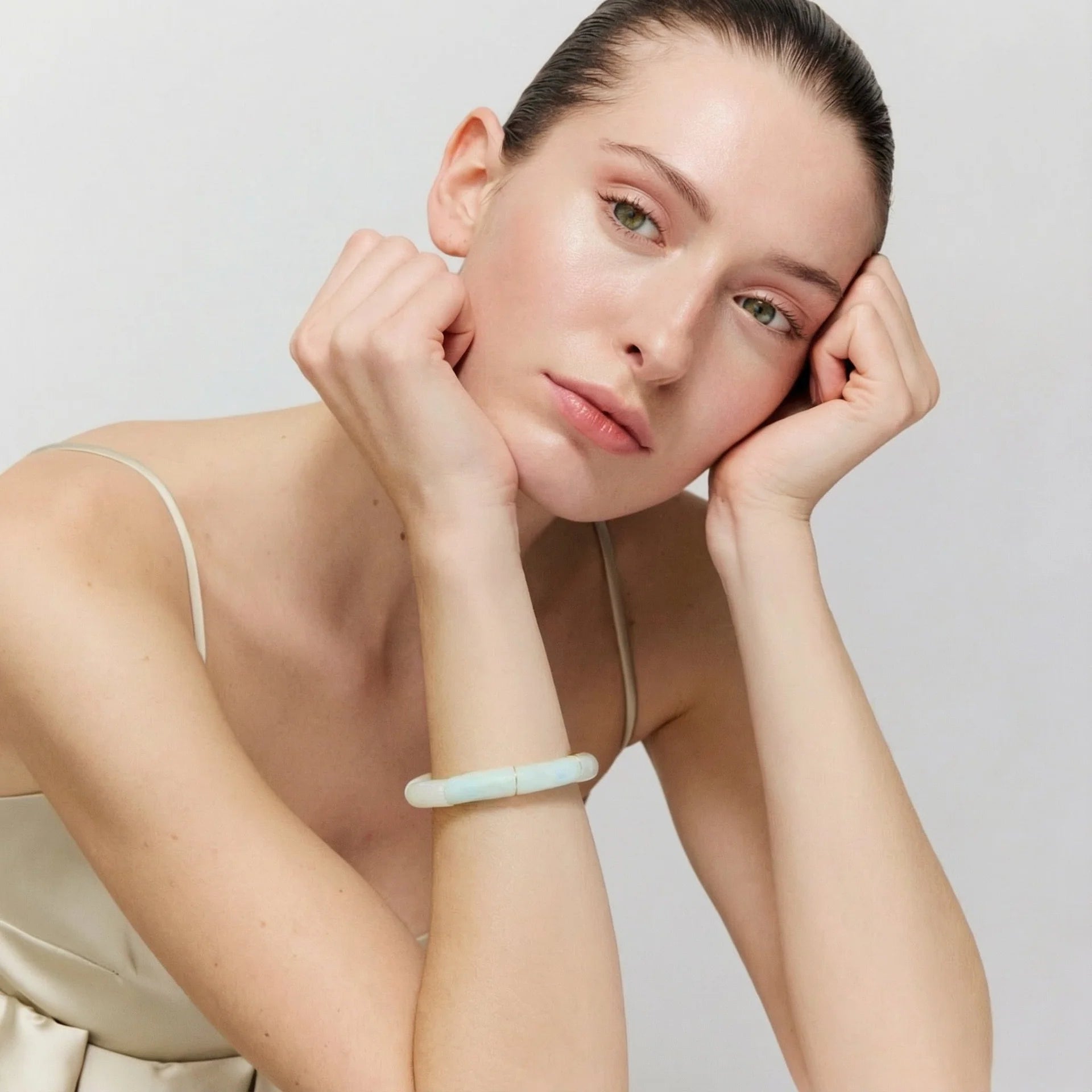 Flex Bracelet - Cloud Marble