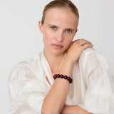 Beads Flex Bracelet - Bordeaux