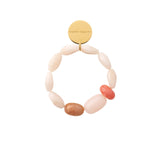 Unique Bracelet - Latte Marble