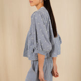 Vida Reversible Jacket - Navy/Lemon