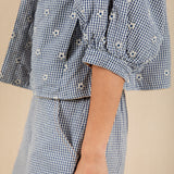 Vida Reversible Jacket - Navy/Lemon