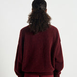 Vitow Jumper - Dark Red