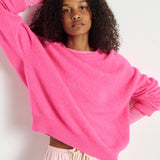 Vitow Jumper - Neon Pink