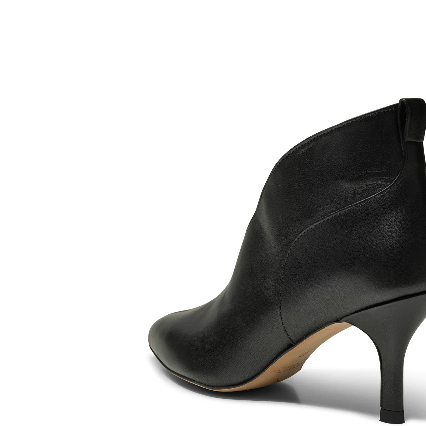 Shoe The Bear Valentine Bootie - Black Leather