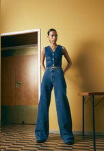 Load image into Gallery viewer, Blanche Wayne Waistcoat - Mid Blue
