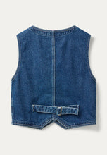 Load image into Gallery viewer, Blanche Wayne Waistcoat - Mid Blue
