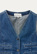 Load image into Gallery viewer, Blanche Wayne Waistcoat - Mid Blue
