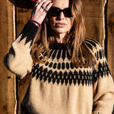 Alpine Jumper - Camel/Black