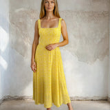 Bella Dress - Yellow