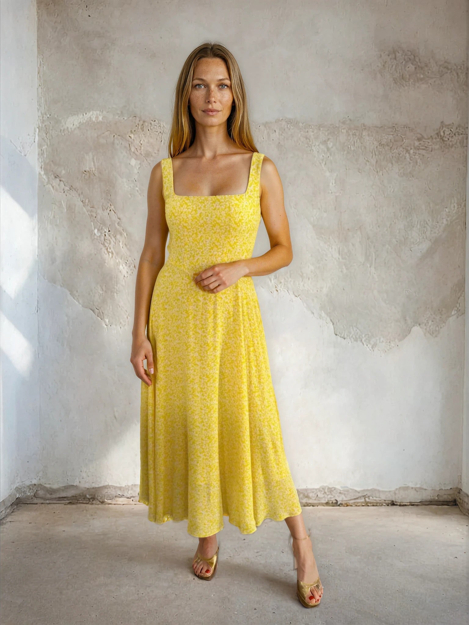 Bella Dress - Yellow