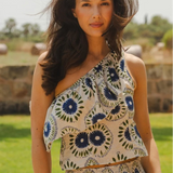 When I Close My Eyes Bella Top - Blue