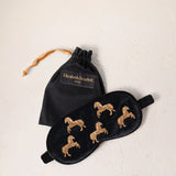 Wild Horses Eye Mask - Charcoal