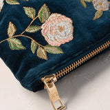 Wild Rose Everyday Pouch - Ink Blue
