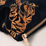 Wild Tiger Everyday Pouch - Charcoal