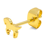 Wild Horse 1PCS Earring - Gold