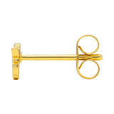 Wild Horse 1PCS Earring - Gold