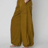 Workwear Oversized Trousers - Olive