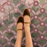 Yoki Mary Jane Shoes - Brown