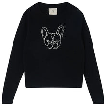 Load image into Gallery viewer, Jumper 1234 Frenchie Crew - Black
