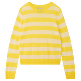 Stripe Crew Jumper - Primrose/Yellow