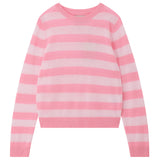 Stripe Crew Jumper - Candy/Sakura