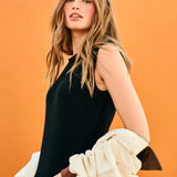 Distressed Tank - Black