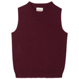 Distressed Tank - Burgundy