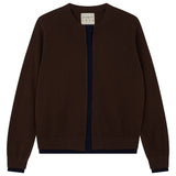 Double Trim Cardigan - Pluto/Navy
